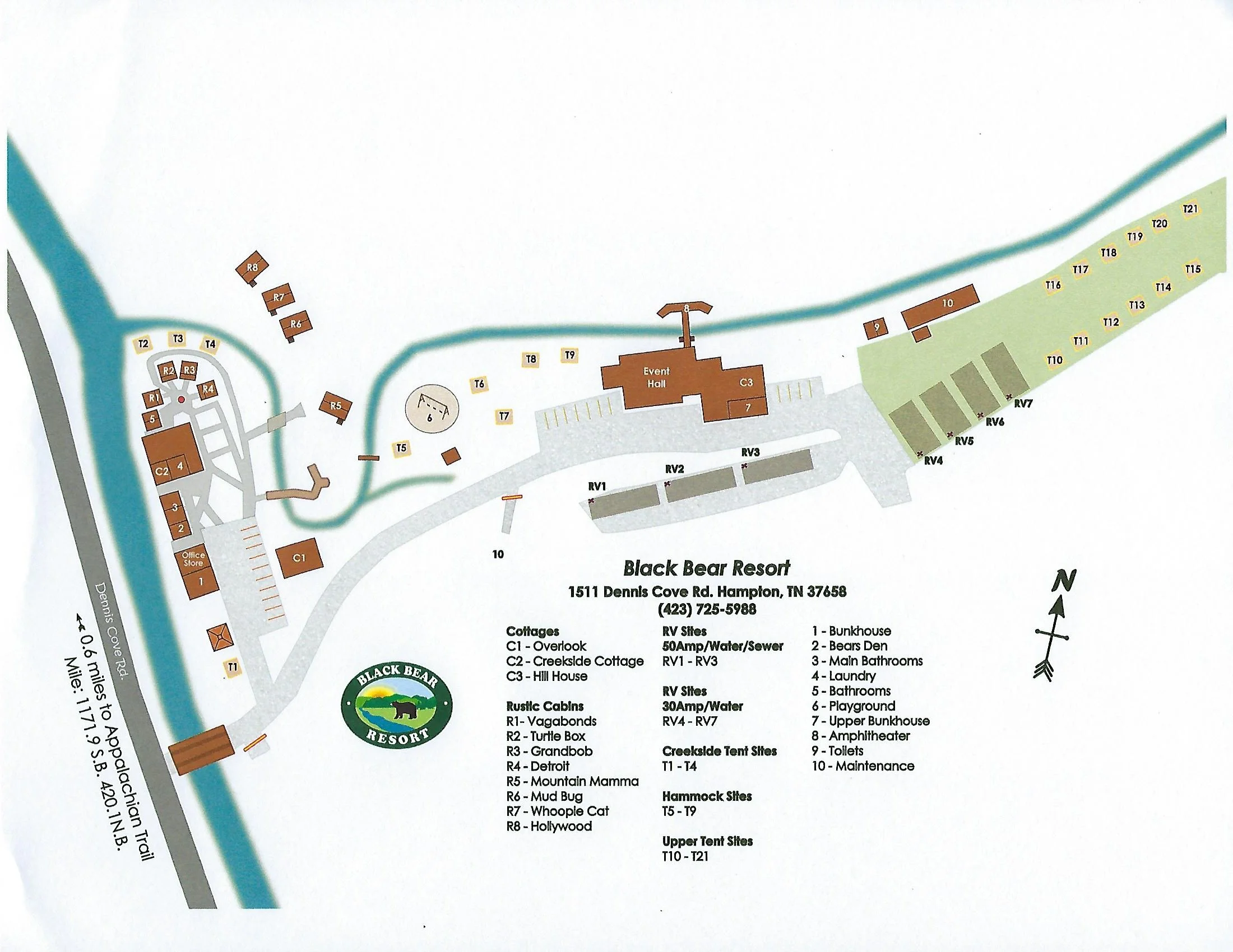 Campground Map